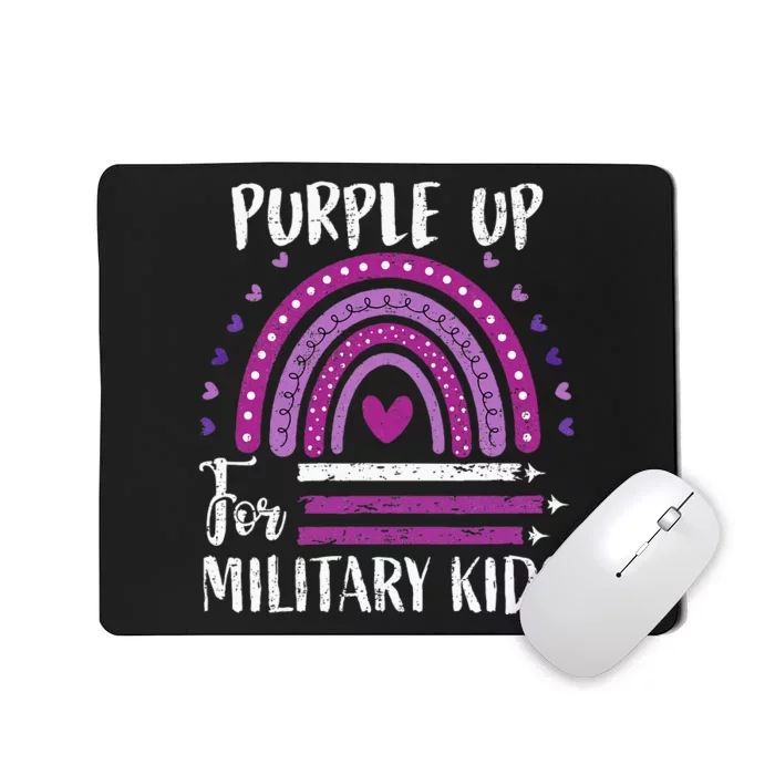 Purple Up For Military Military Child Month Mousepad