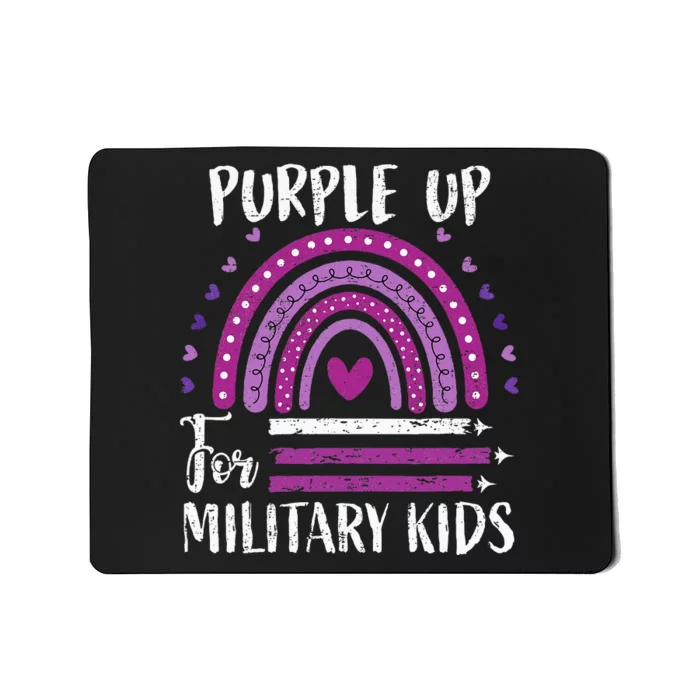 Purple Up For Military Military Child Month Mousepad