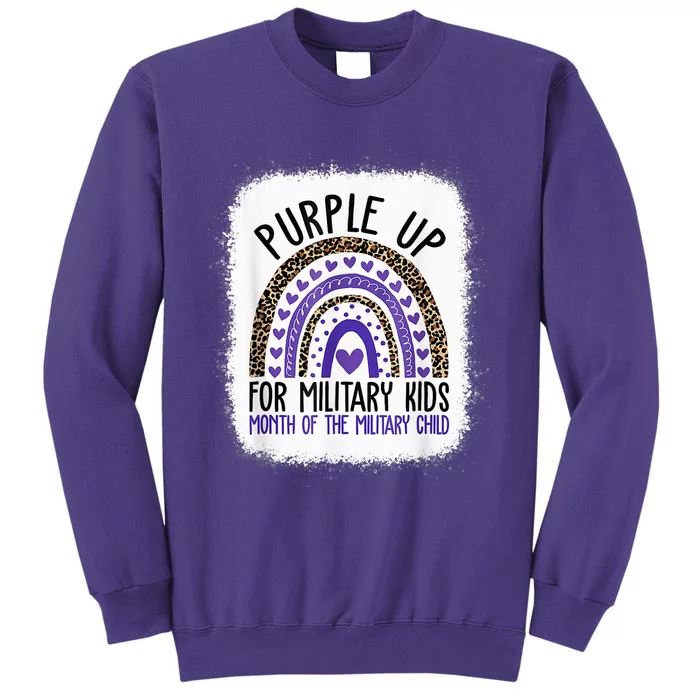 Purple Up For Military Kid Cool Month Of The Military Child Sweatshirt