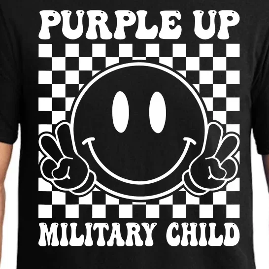 Purple Up For Military Child Dandelion Military Child Month Pajama Set