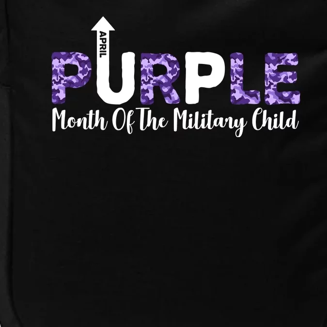 Purple Up For Month Of Military Child April Impact Tech Backpack