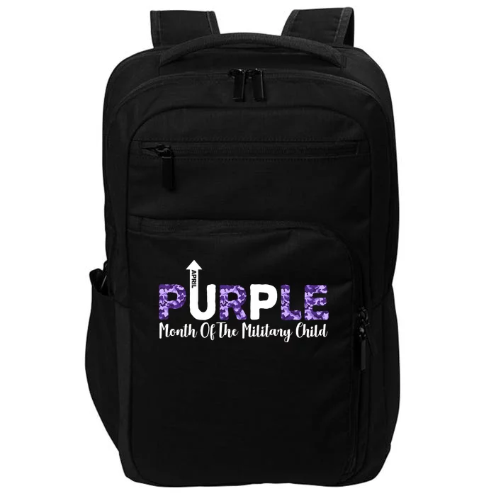 Purple Up For Month Of Military Child April Impact Tech Backpack