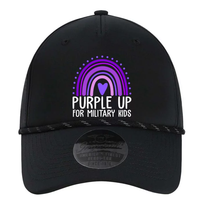 Purple Up For Miliartykids Rainbow Heart Performance The Dyno Cap