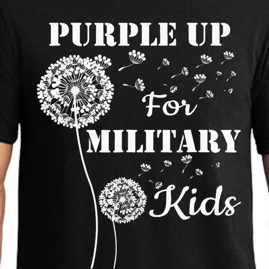 Purple Up For Military Month Of The Military Child Pajama Set