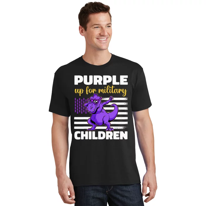 Purple Up For Military Month Of The Military Children T-Shirt