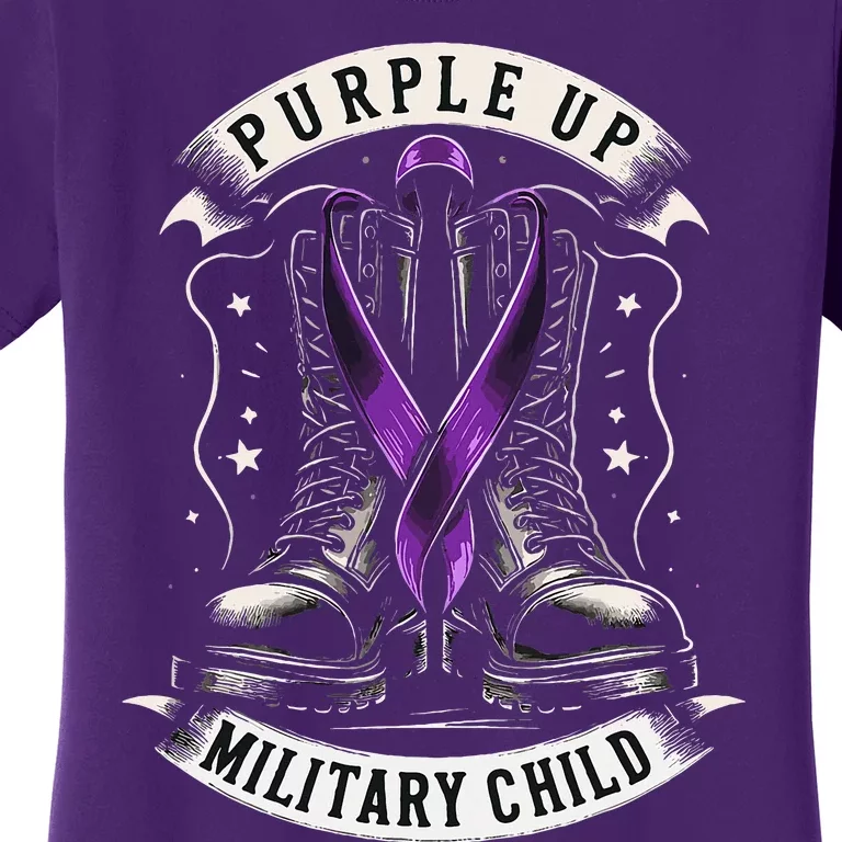 Purple Up For Military Child Month Women's T-Shirt