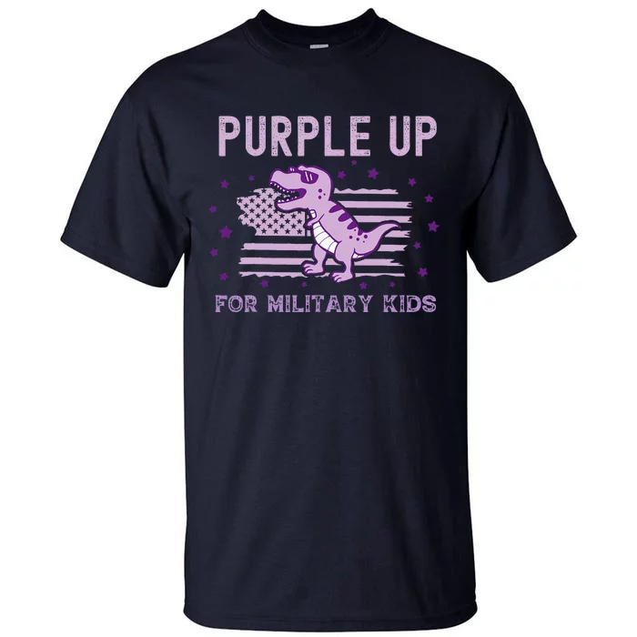 Purple Up For Military Child Month Tall T-Shirt