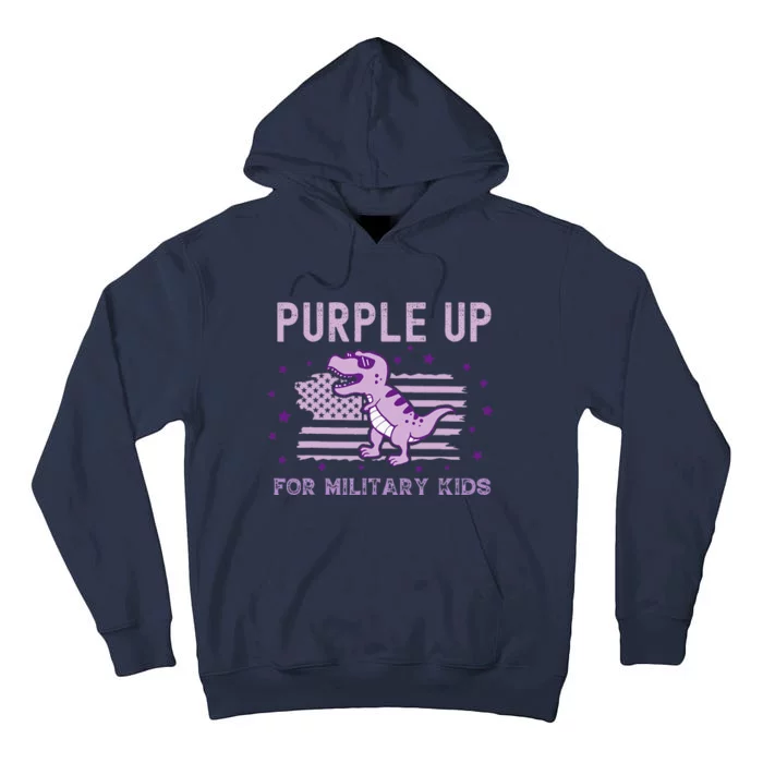 Purple Up For Military Child Month Tall Hoodie