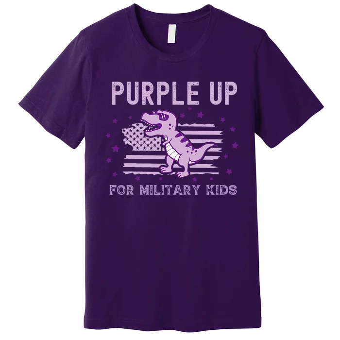 Purple Up For Military Child Month Premium T-Shirt