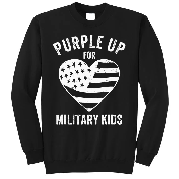 Purple Up For Military Child Month Sweatshirt