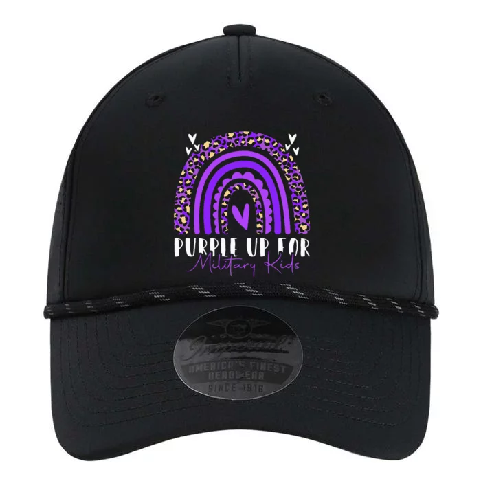 Purple Up For Military Military Child Month Rainbow Performance The Dyno Cap