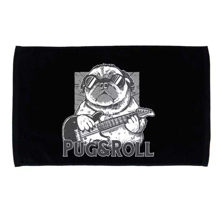 Pug And Roll Microfiber Hand Towel