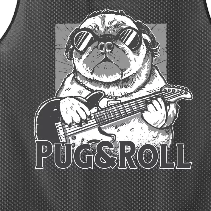 Pug And Roll Mesh Reversible Basketball Jersey Tank