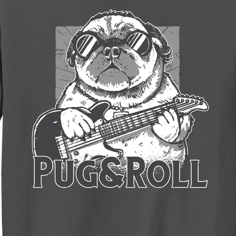 Pug And Roll Tall Sweatshirt