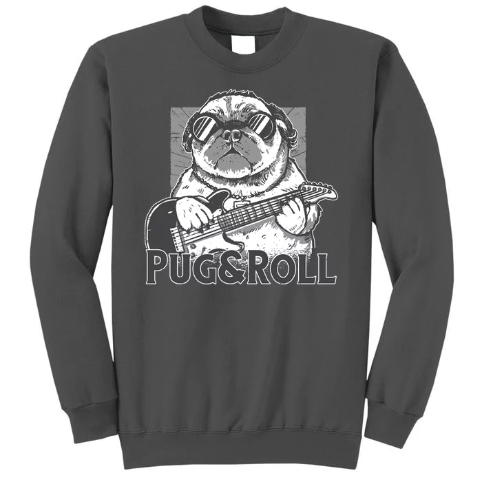 Pug And Roll Tall Sweatshirt