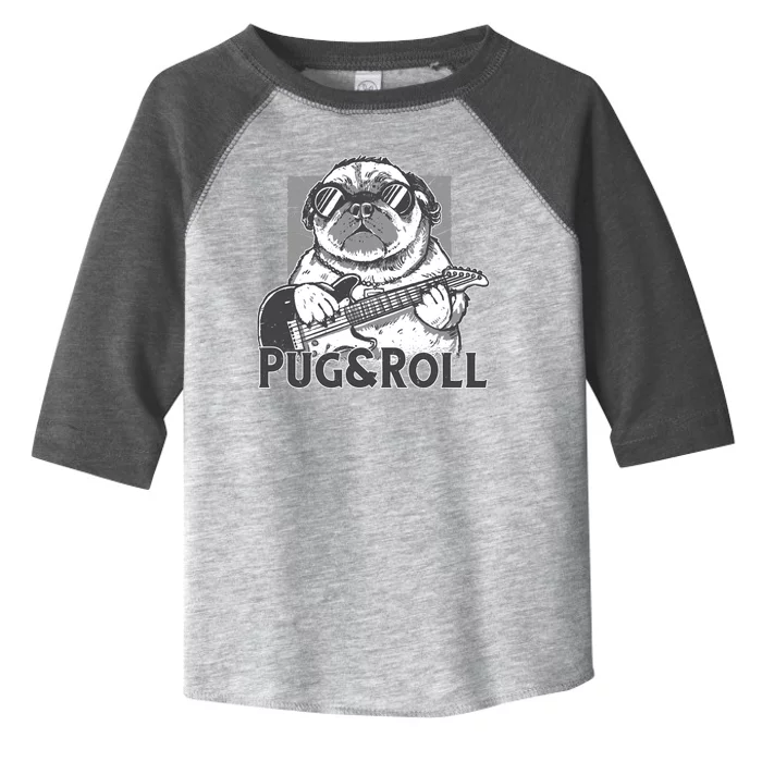 Pug And Roll Toddler Fine Jersey T-Shirt