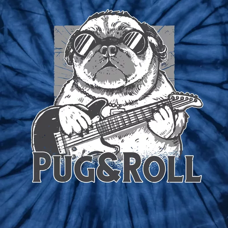 Pug And Roll Tie-Dye T-Shirt