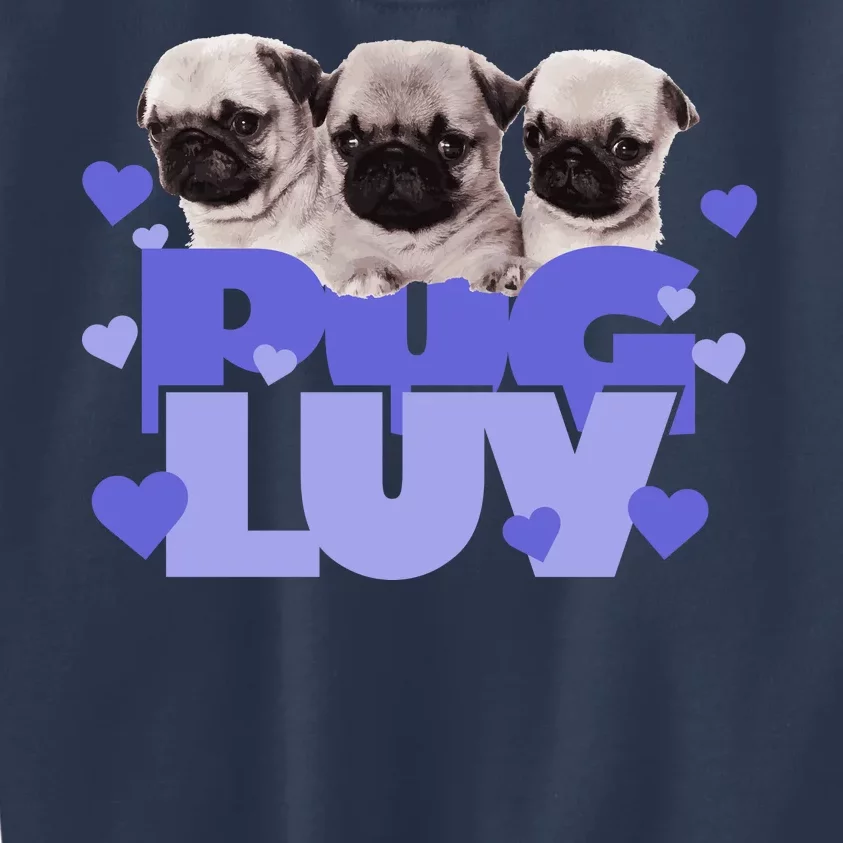 Pug Luv Kids Sweatshirt