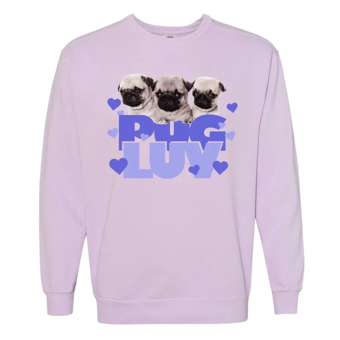 Pug Luv Garment-Dyed Sweatshirt