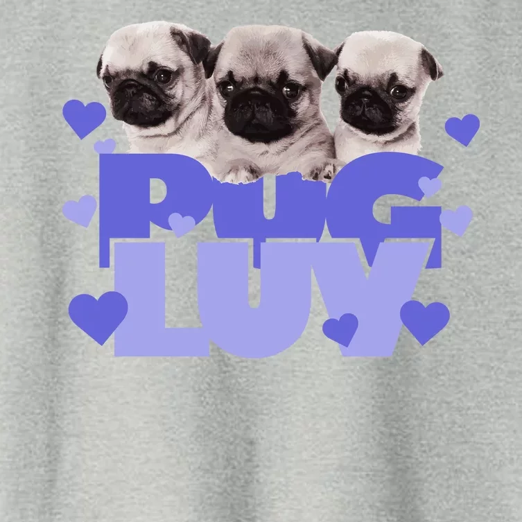 Pug Luv Women's Crop Top Tee