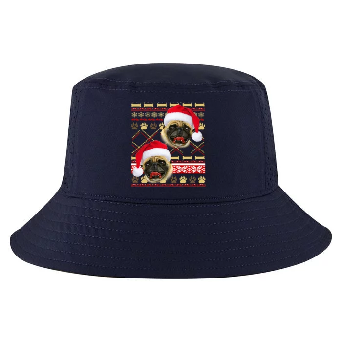 Pug Ugly Christmas Sweater Cool Comfort Performance Bucket Hat