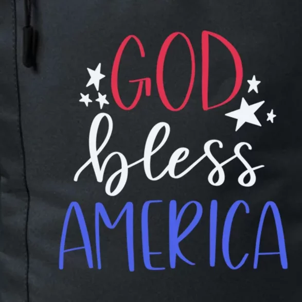 Patriotic Usa Gift God Bless America Great Gift Daily Commute Backpack