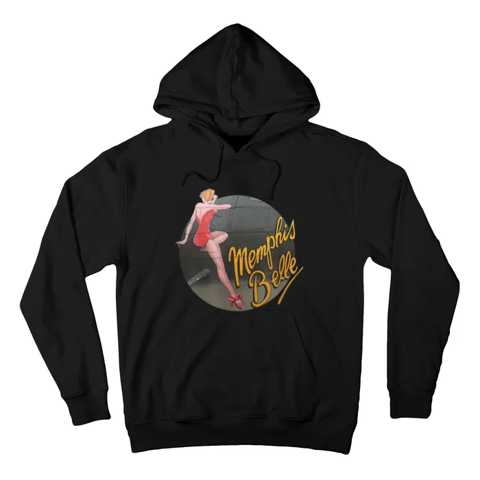 Pin Up Girl WWII B17 Flying Fortress Memphis Belle Hoodie