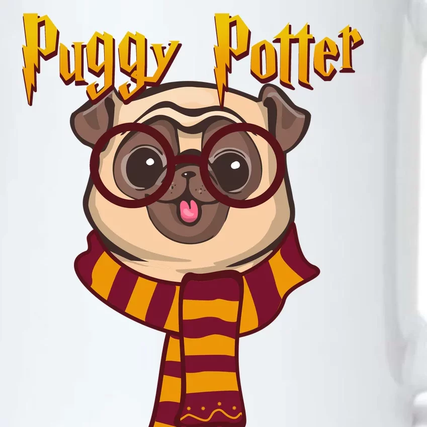 Puggy Potter Black Color Changing Mug