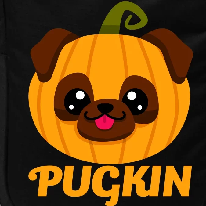 Pugkin Pumpkin Pug Impact Tech Backpack