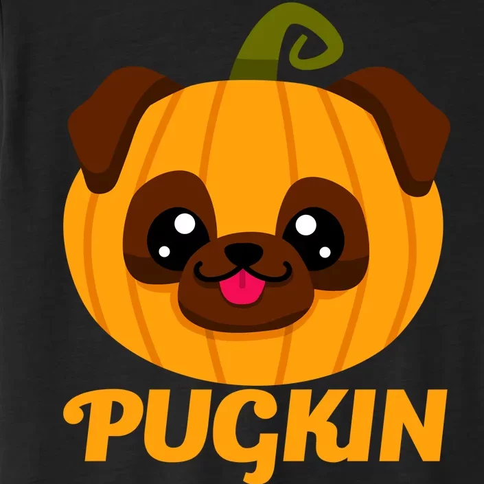 Pugkin Pumpkin Pug ChromaSoft Performance T-Shirt