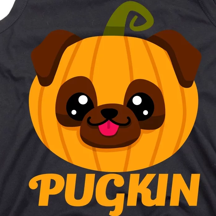 Pugkin Pumpkin Pug Tank Top