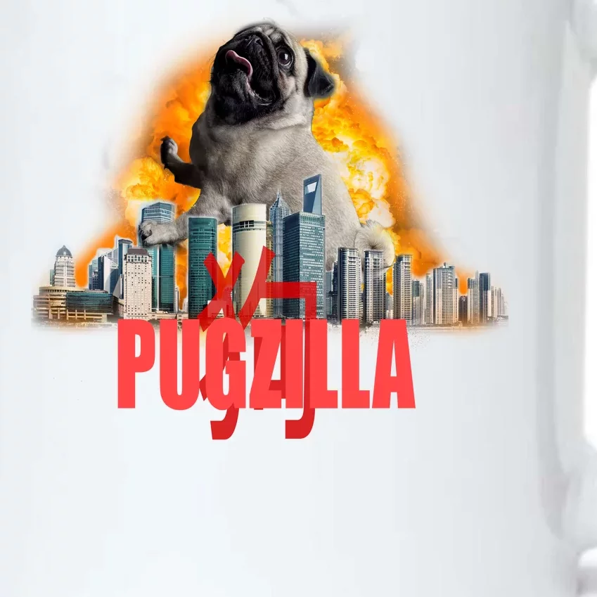 Pugzilla Funny Pug Black Color Changing Mug