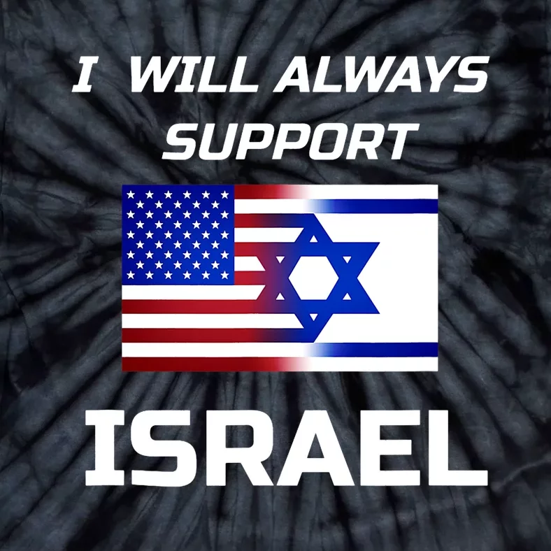 Patriotic Usa Israel American Flag To Support Israel Tie-Dye T-Shirt