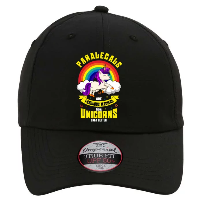 Paralegal Unicorn Law Attorney Legal Assistant Litigator Gift The Original Performance Cap