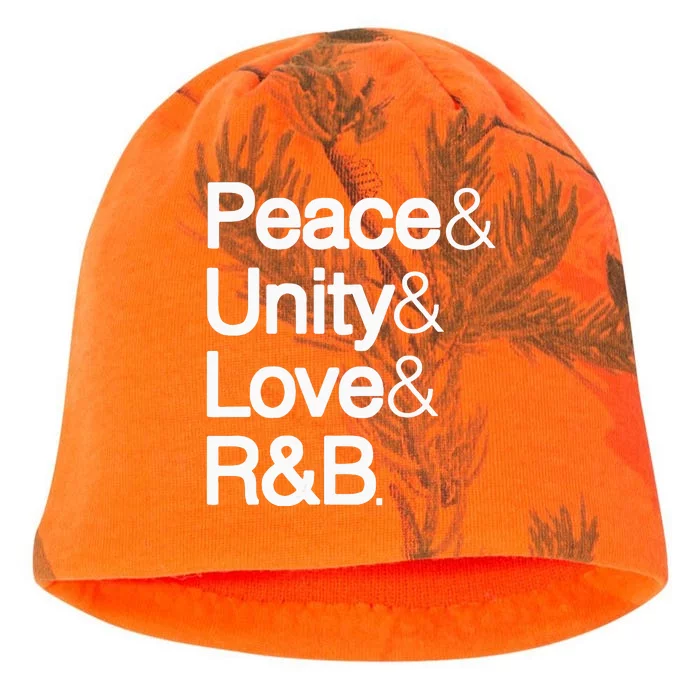 Peace Unity Love & R&B RnB Soul Music Lovers Kati - Camo Knit Beanie