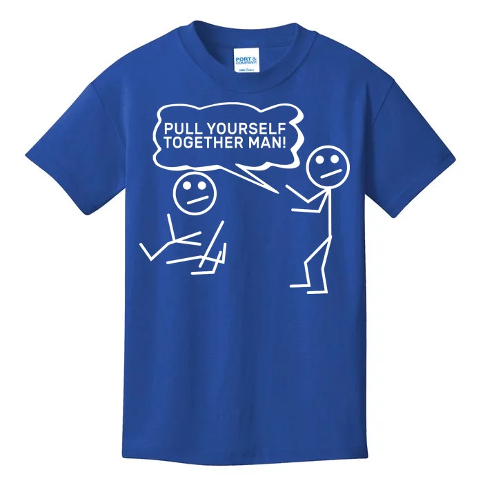 Pull Yourself Together Man Kids T-Shirt