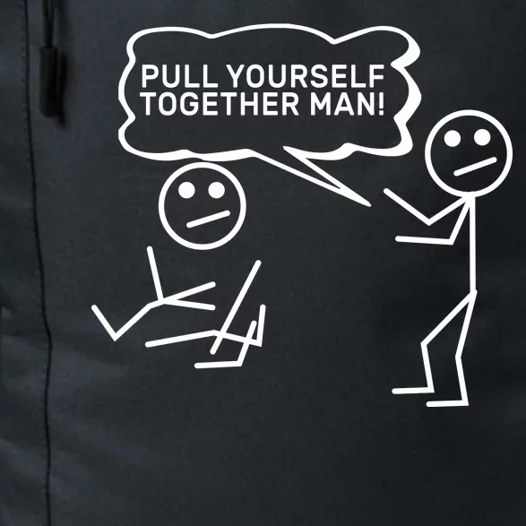 Pull Yourself Together Man Daily Commute Backpack