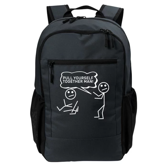 Pull Yourself Together Man Daily Commute Backpack