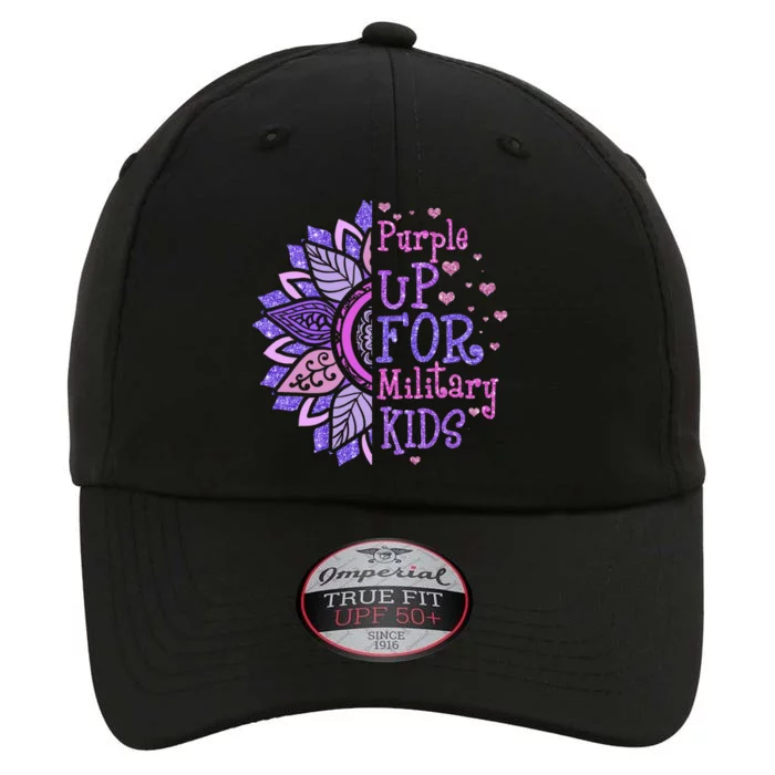 Purple Up Military Sunflower Military Brats Month Gift The Original Performance Cap