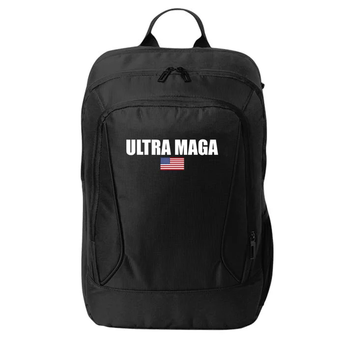 Proud Ultra Maga For Republican #Ultra MAGA For Men And Women City Backpack