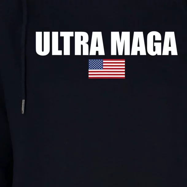 Proud Ultra Maga For Republican #Ultra MAGA For Men And Women Womens Funnel Neck Pullover Hood