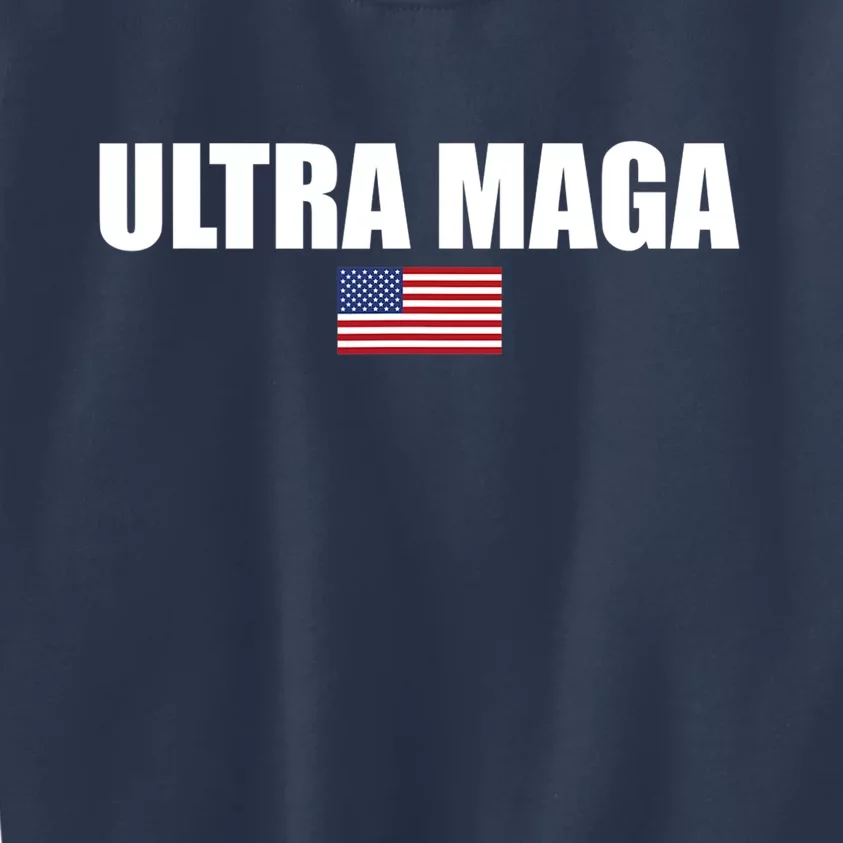 Proud Ultra Maga For Republican #Ultra MAGA For Men And Women Kids Sweatshirt