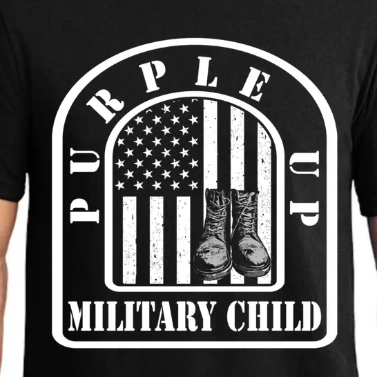 Purple Up Military April Month Of The Military Gift Pajama Set