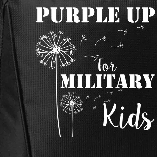 Purple Up Military Child City Backpack