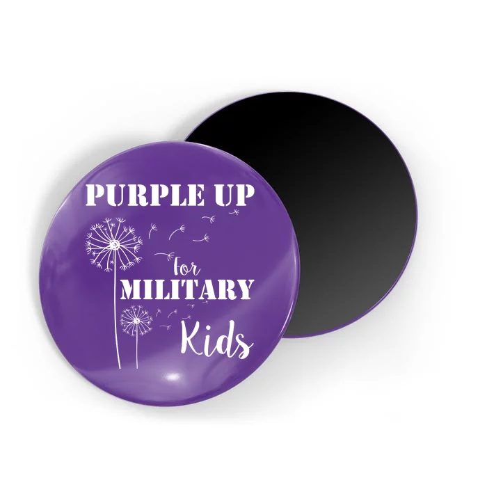 Purple Up Military Child Magnet