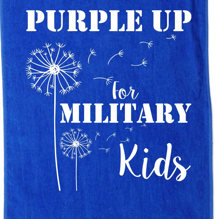 Purple Up Military Child Platinum Collection Golf Towel