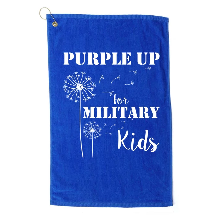 Purple Up Military Child Platinum Collection Golf Towel