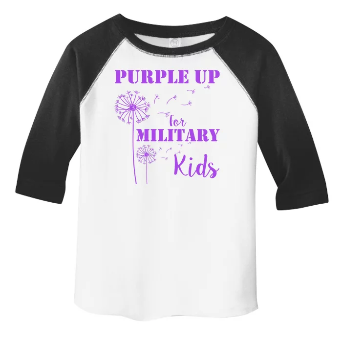 Purple Up Military Child Toddler Fine Jersey T-Shirt