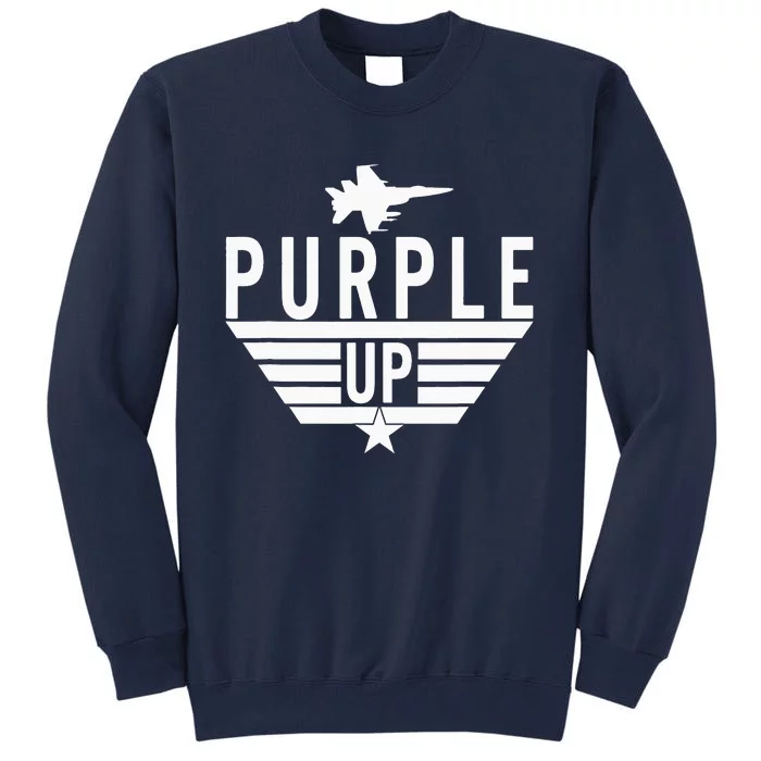 Purple Up Military Child Month Tall Sweatshirt