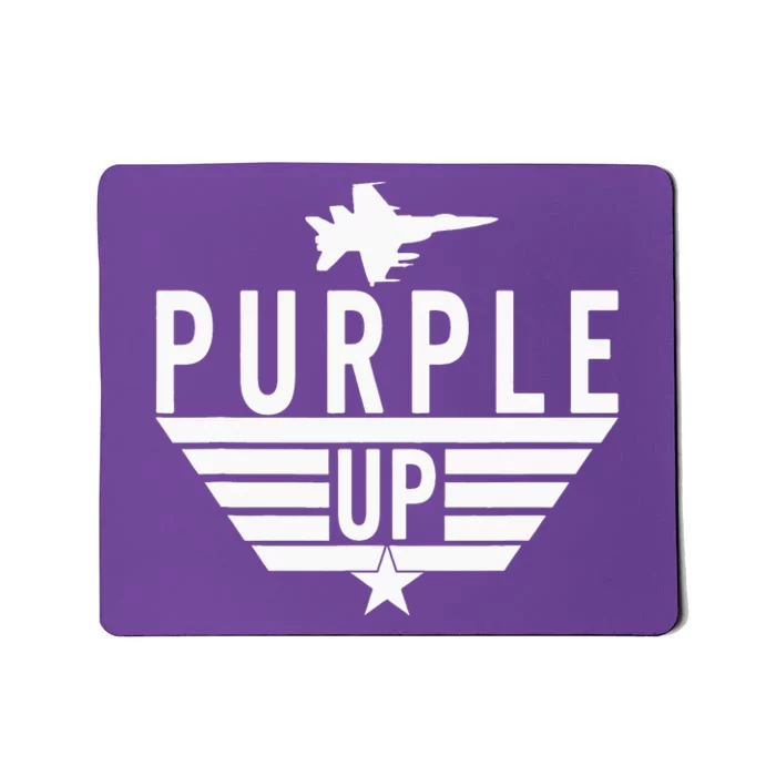 Purple Up Military Child Month Mousepad